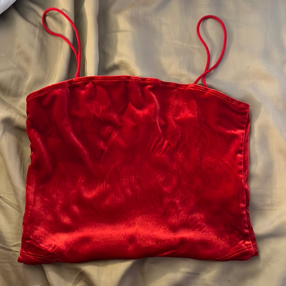 Red Velvet Tank Top
